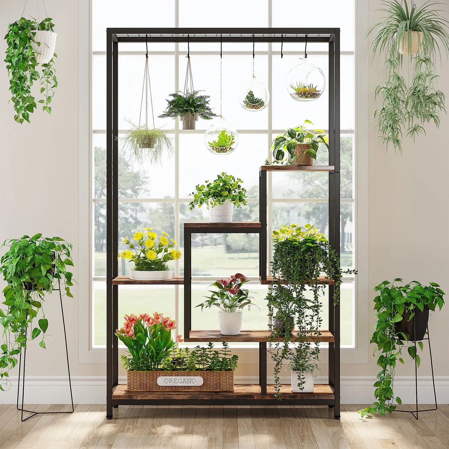 Skyline Greens Rack – 5 Tier Storage & Display Shelf US - KaveCore