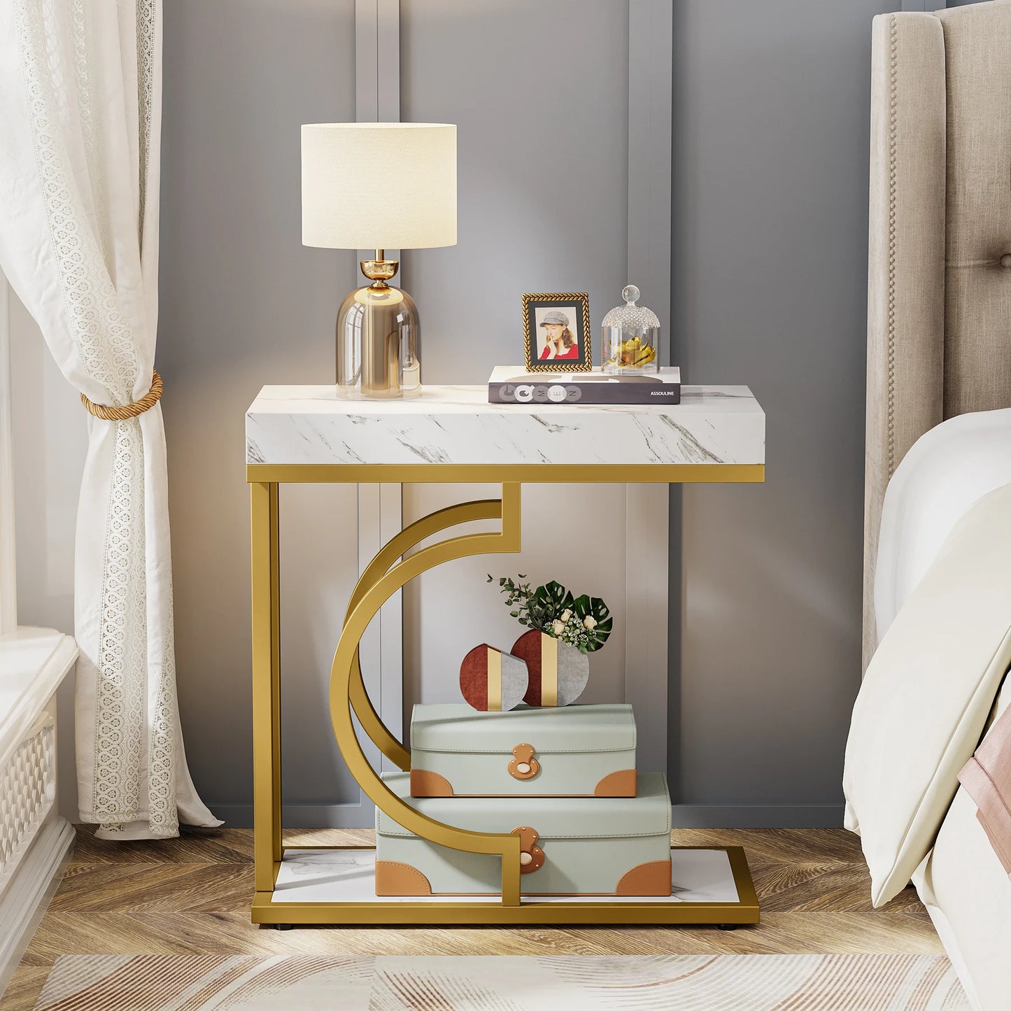 Athena Arc Side Table US
