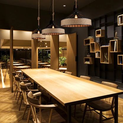 Old Deck Rope Chandelier - KaveCore