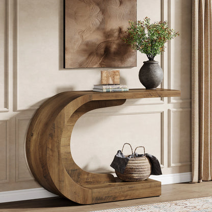 ArcLine C-Shaped Wood Console US
