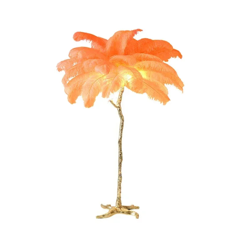 Palmira Feather Floor Lamp