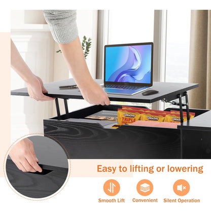 Easy-Lift Coffee Table with Storage US