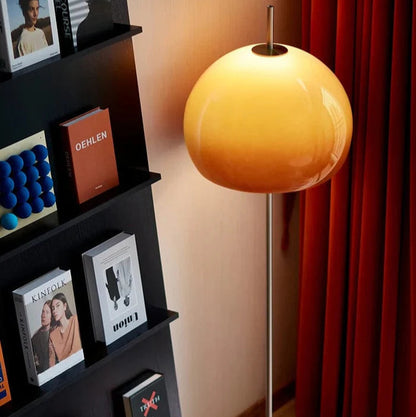 Sunset Amber Dome Lamp