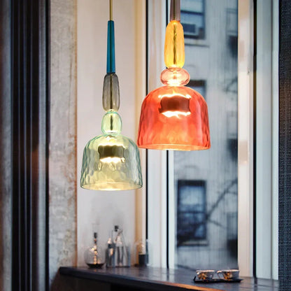 ChromaChic Glass Pendant Light