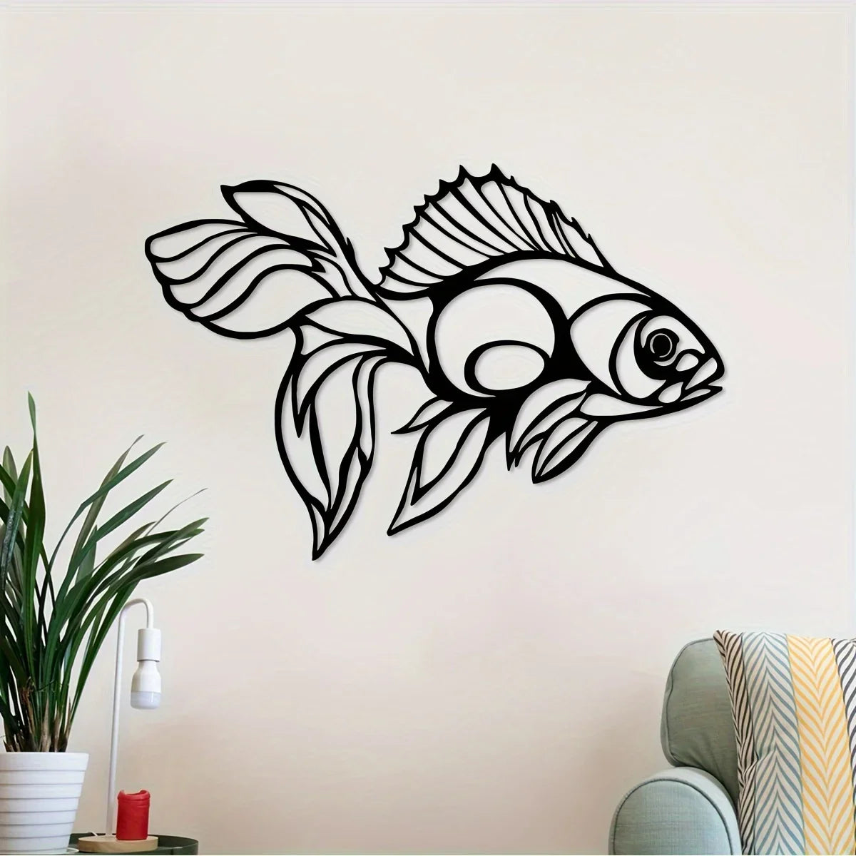 Fish Metal Wall Art