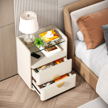 Nova Glass Nightstand US