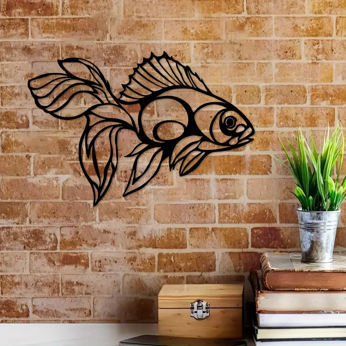 Fish Metal Wall Art