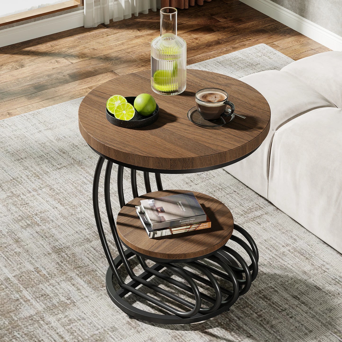 Evoque Curve Side Tables US