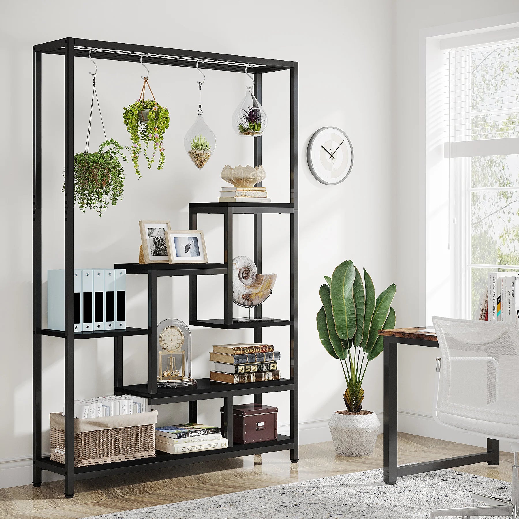 Skyline Greens Rack – 5 Tier Storage & Display Shelf US - KaveCore