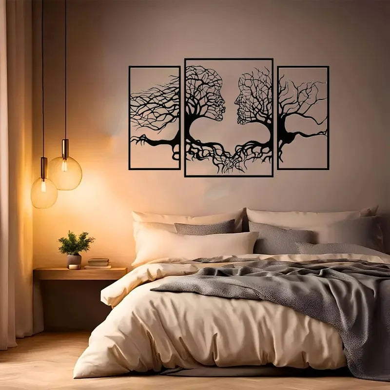 Roots of Love Metal Wall Art