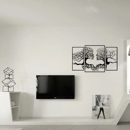 Roots of Love Metal Wall Art