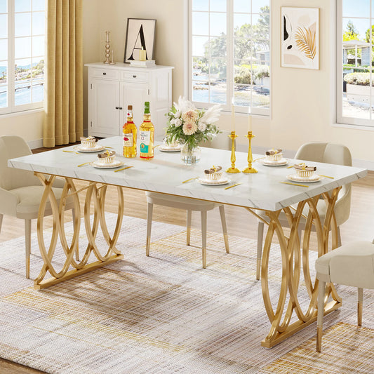 Sovana Gold Dining Table US