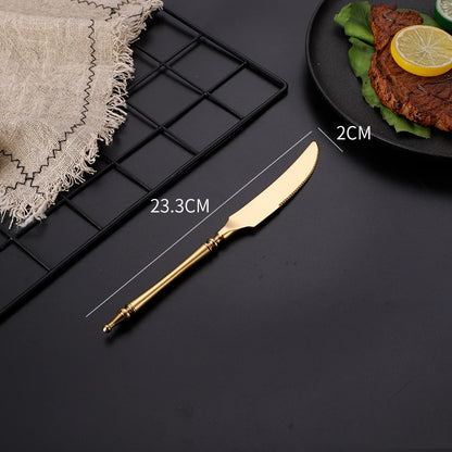 Prestige Golden Cutlery Set