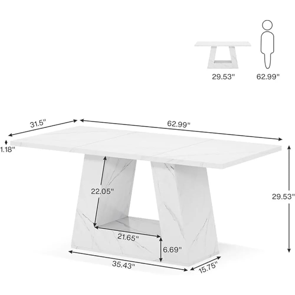 Elysian Harmony Dining Table US - KaveCore