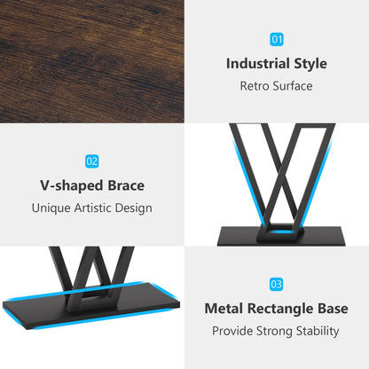 V-Line Console Table US - KaveCore