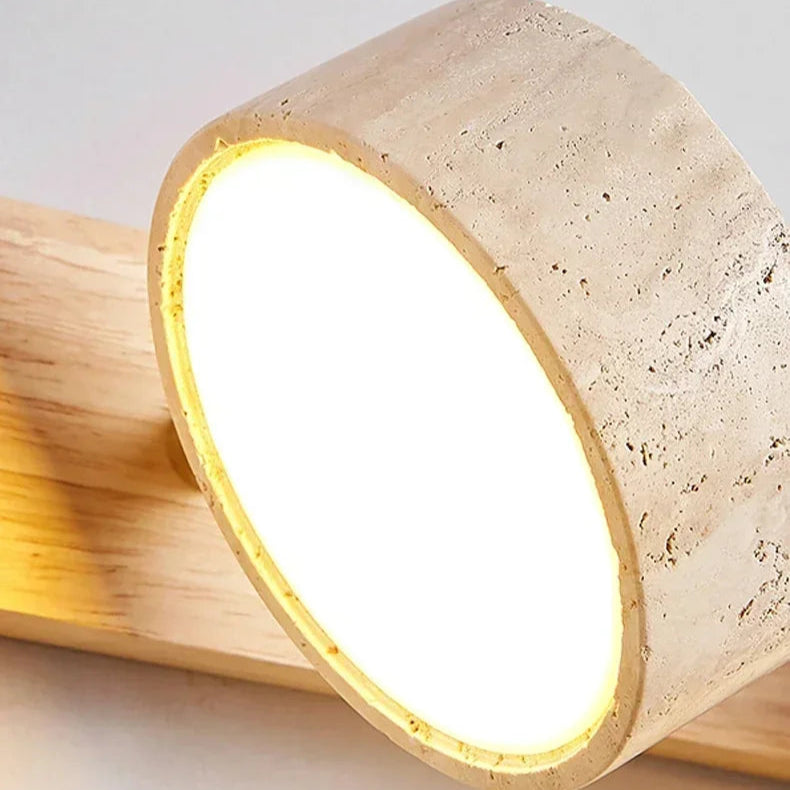 LumaStone Duo Light Wall Sconce - KaveCore