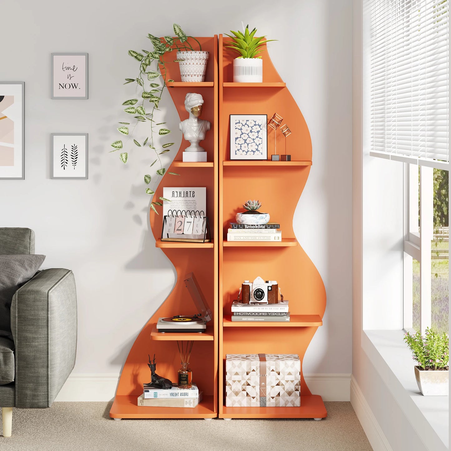 Waveline Corner Shelf US - KaveCore