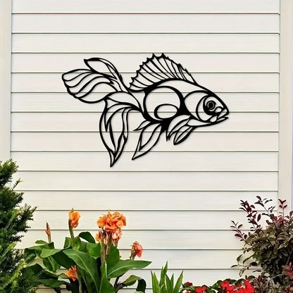 Fish Metal Wall Art