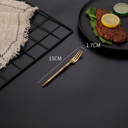 Prestige Golden Cutlery Set