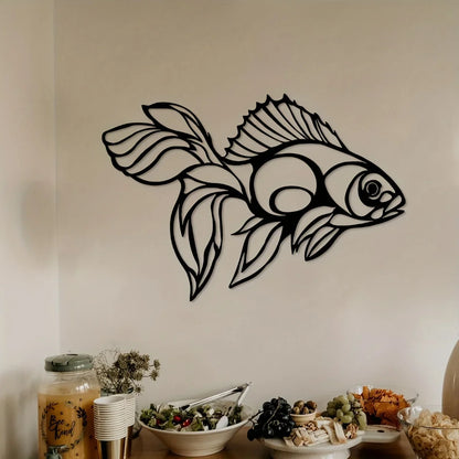 Fish Metal Wall Art