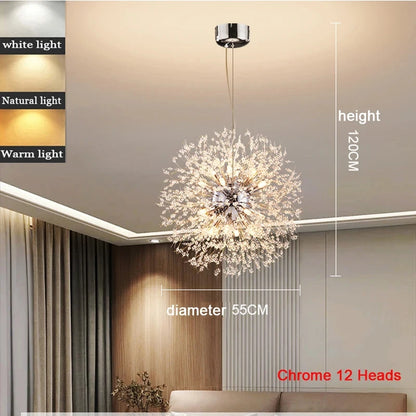 Crystal Nebula Chandelier