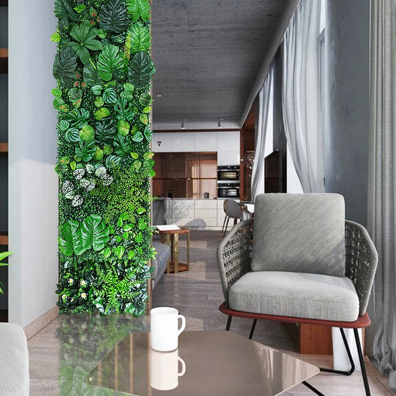 Boxwood Artificial Plant Decoration Home Wall Panel