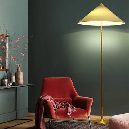 Kyoto Shade Rattan Floor Lamp