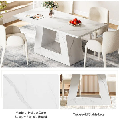 Elysian Harmony Dining Table US - KaveCore