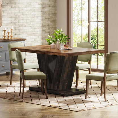 Rustic Sierra V Dining Table US - KaveCore