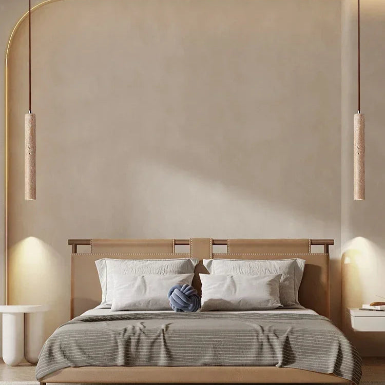 Caliza Stone Pendant Light