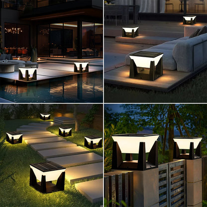 LumiSquare Solar Post - KaveCore