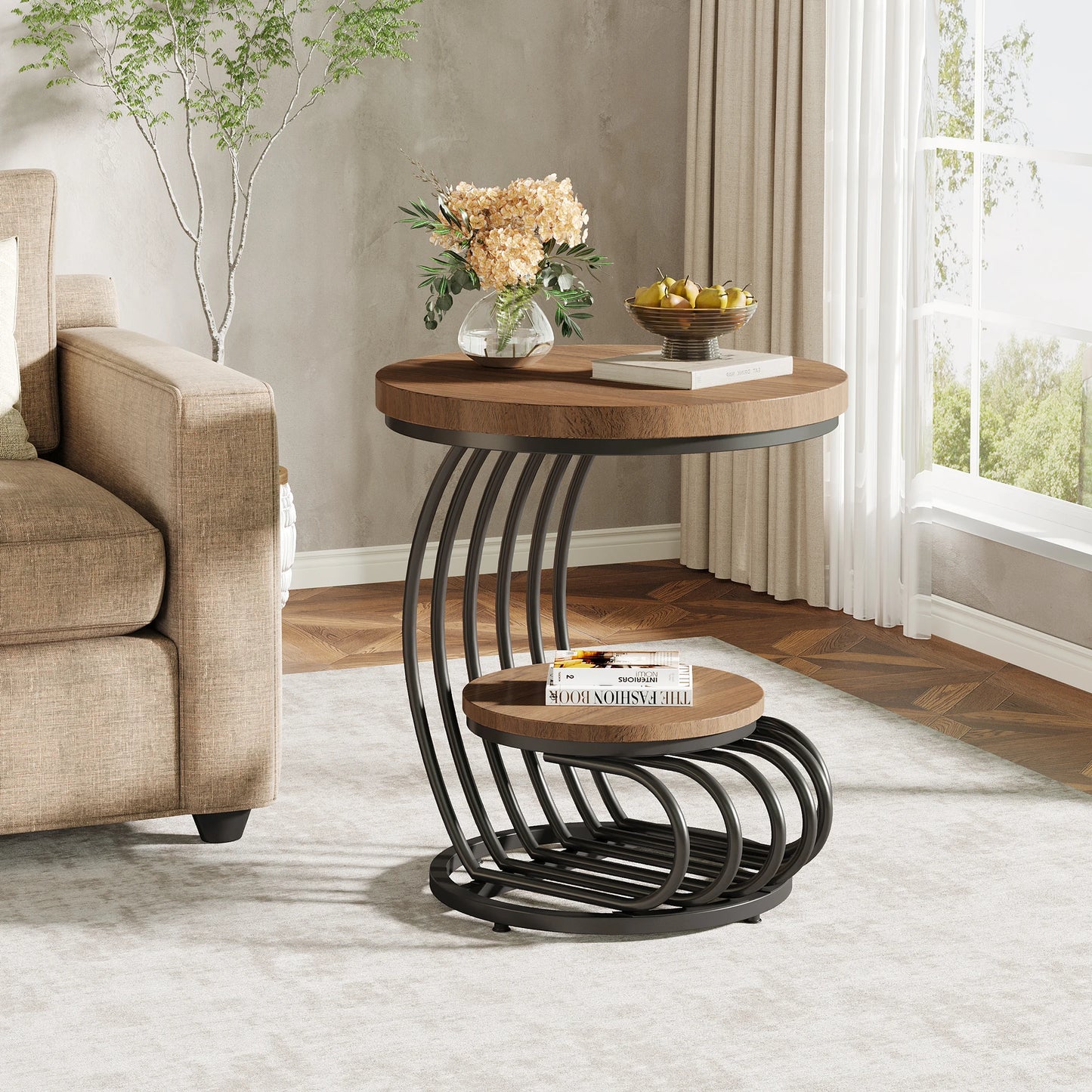 Evoque Curve Side Tables US