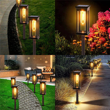 RetroGlow Solar Path Lights - KaveCore