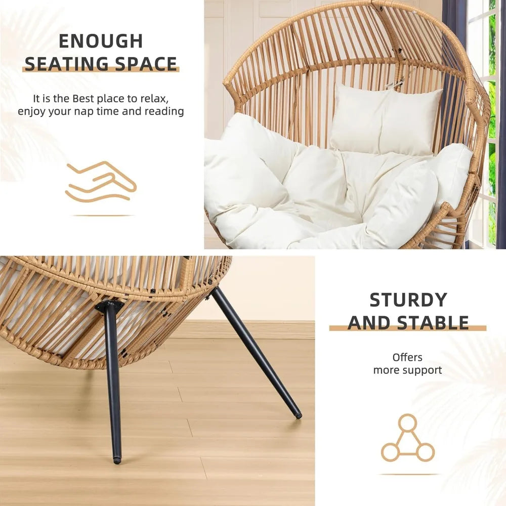 Serena Dome Rattan Chair US - KaveCore