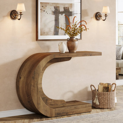 ArcLine C-Shaped Wood Console US