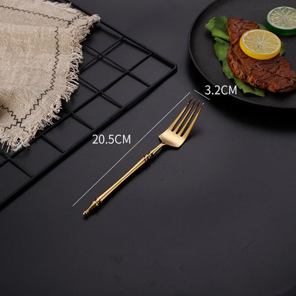 Prestige Golden Cutlery Set