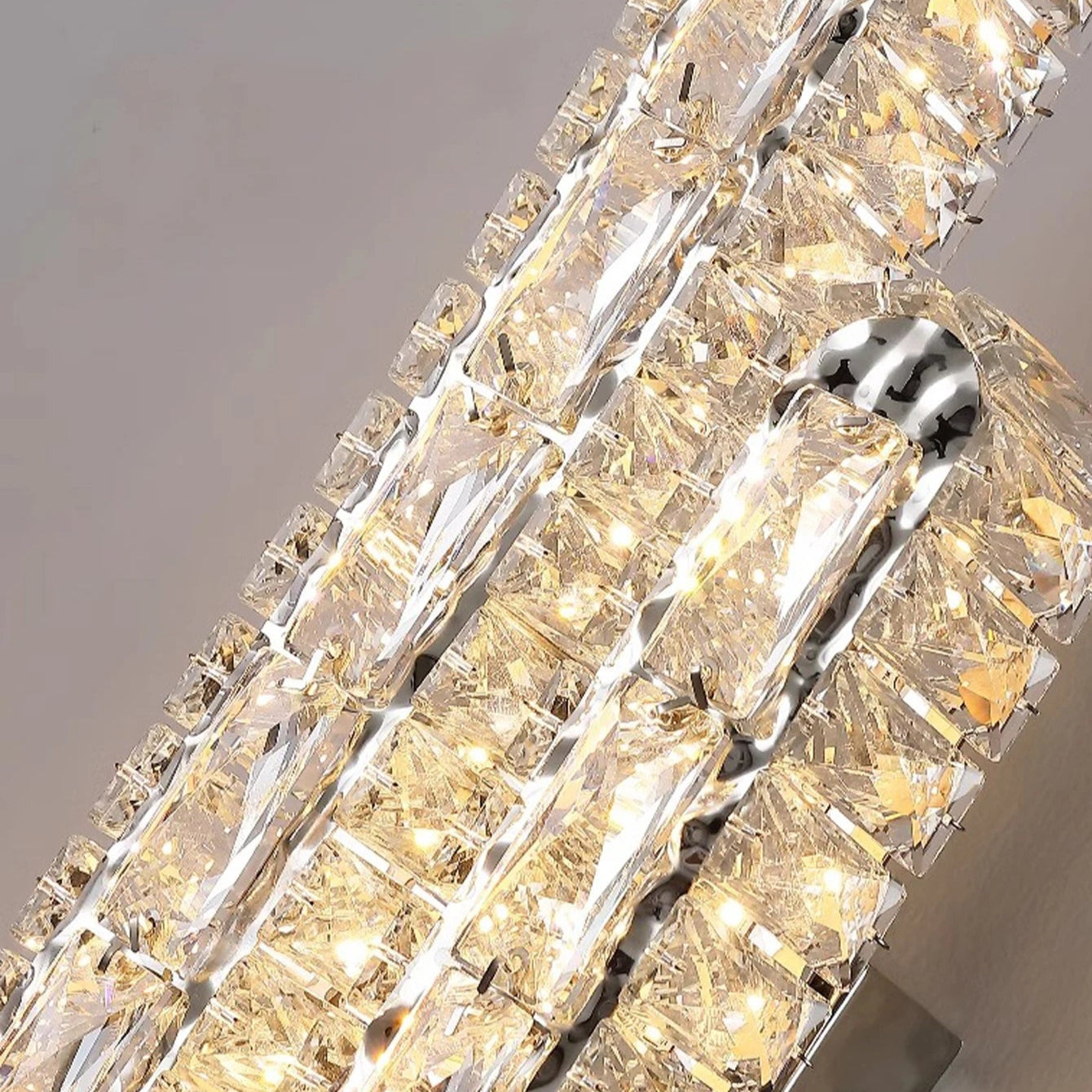 Seraphina Twin Crystal Wall Light