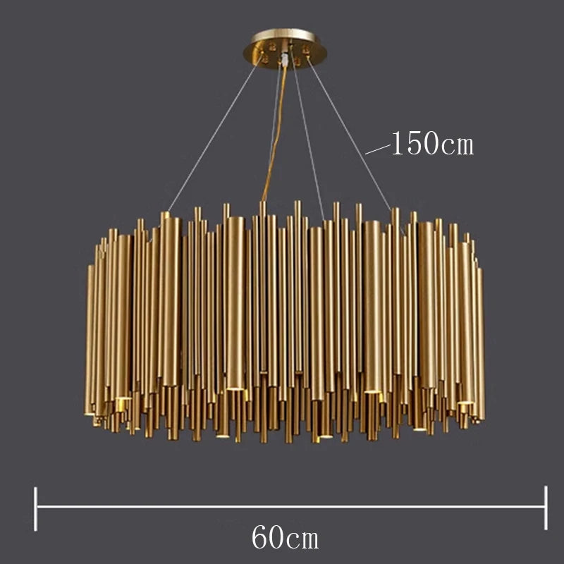 Gold Rhapsody Chandelier