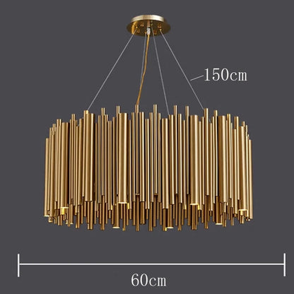 Gold Rhapsody Chandelier