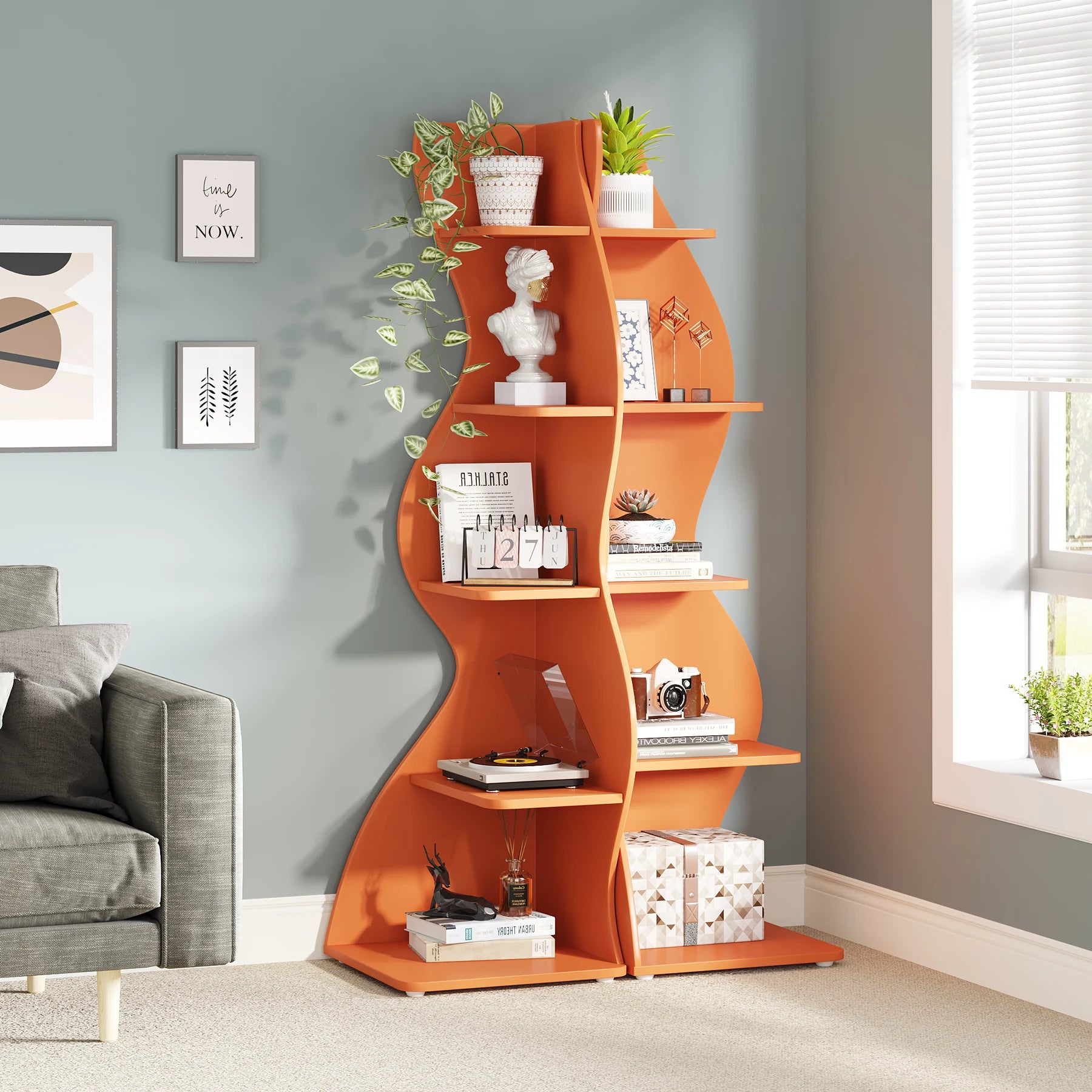Waveline Corner Shelf US - KaveCore