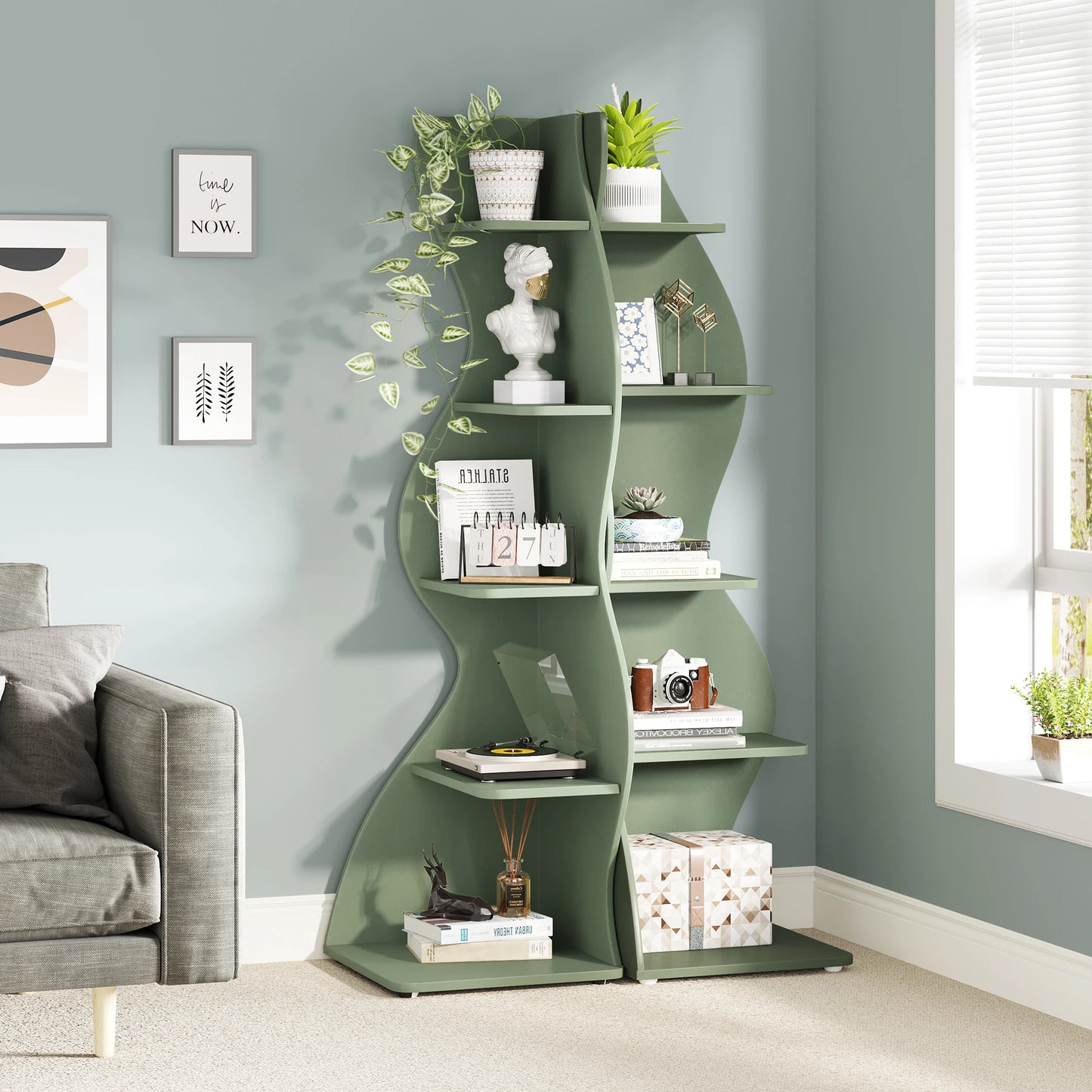 Waveline Corner Shelf US - KaveCore
