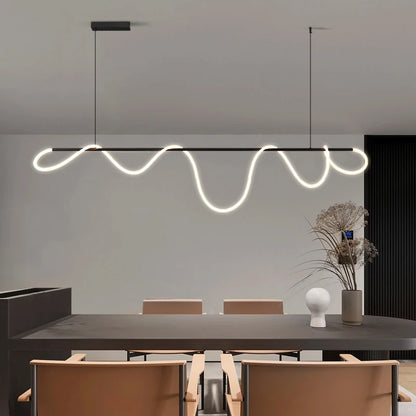 Seriflux Waveline Pendant Light