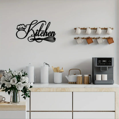 Kitchen Emblem Metal Wall Art