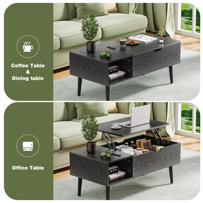 Easy-Lift Coffee Table with Storage US