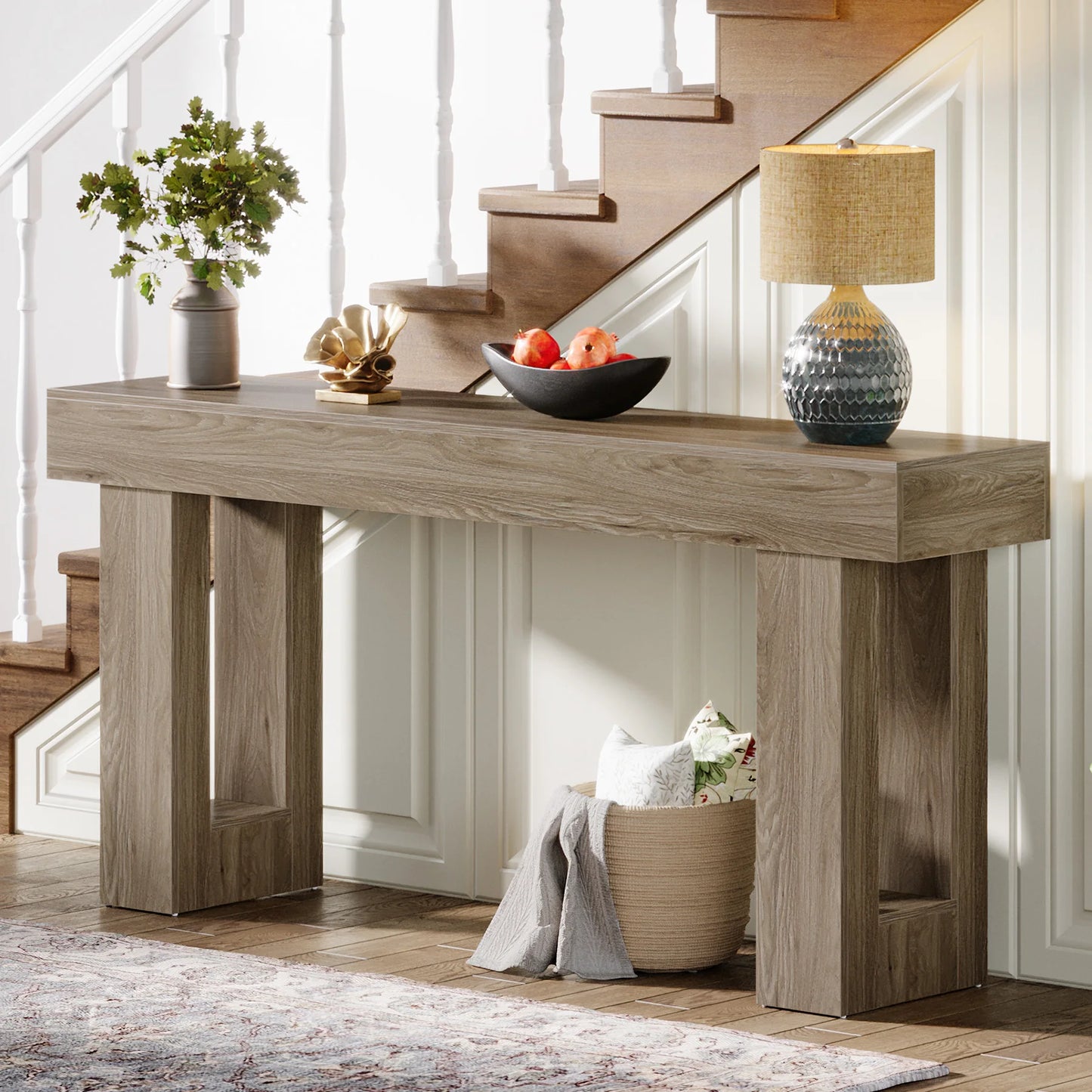 Rustic Hallway Console Table US - KaveCore