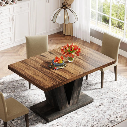 Rustic Sierra V Dining Table US - KaveCore