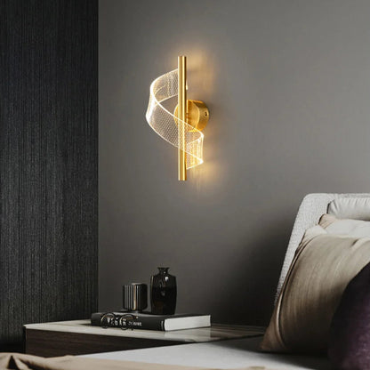 Spiral LED Wall Lamp - KaveCore