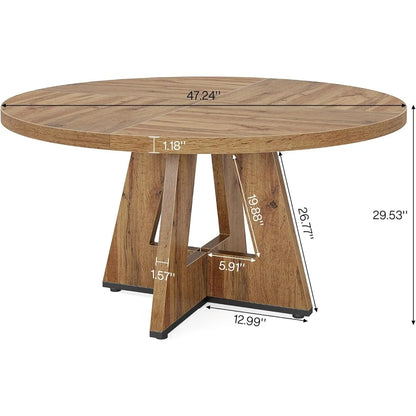 The Marlowe Round Dining Table for 4 - US - KaveCore