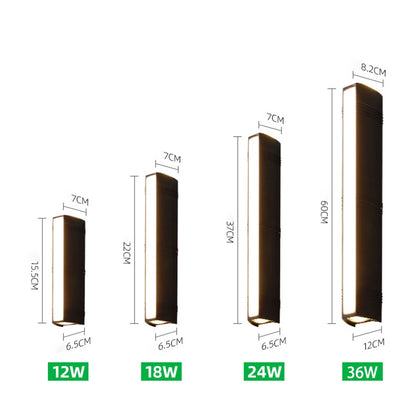 Nimbus Vertical LED Outdoor Facade Light