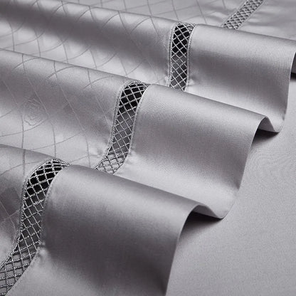 Palais Diamond Duvet Cover Set (Long-Staple Sateen Cotton)